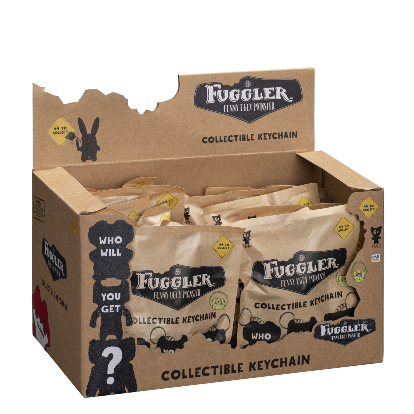 Fuggler Keräiltävä Avaimenperä Yllätyspk