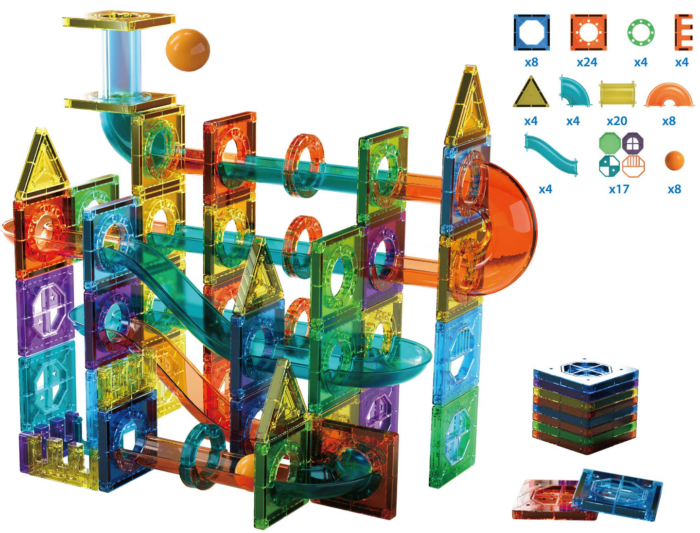 CONSTRUCTOR KIDS Magneetti kuularata 105