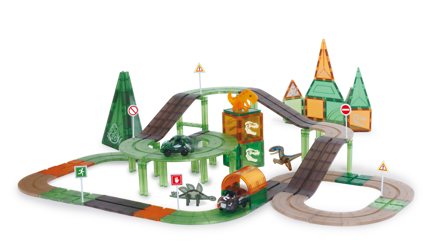 CONSTRUCTOR KIDS Magneettinen Dino puisto