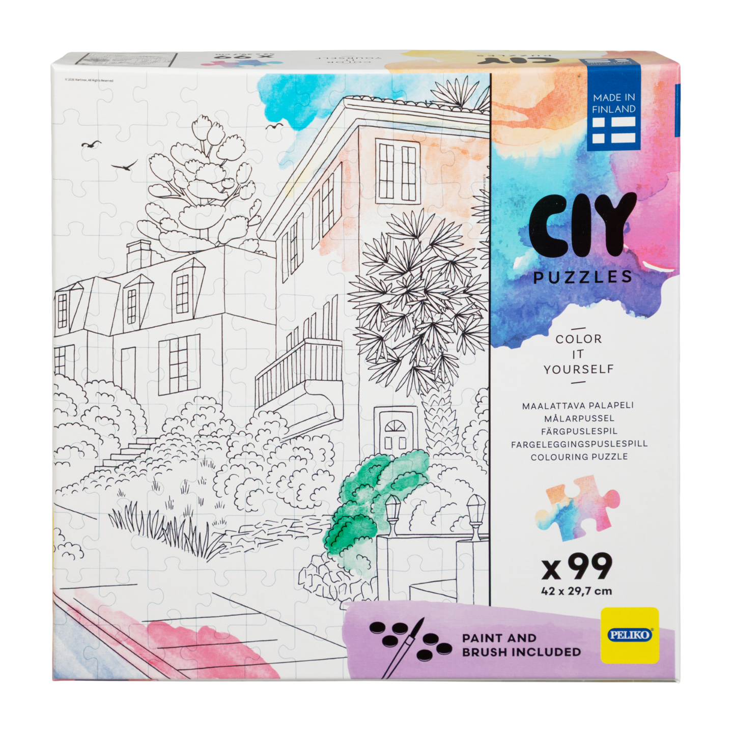 CIY Palapelit 99 Vesivärit 3 laj