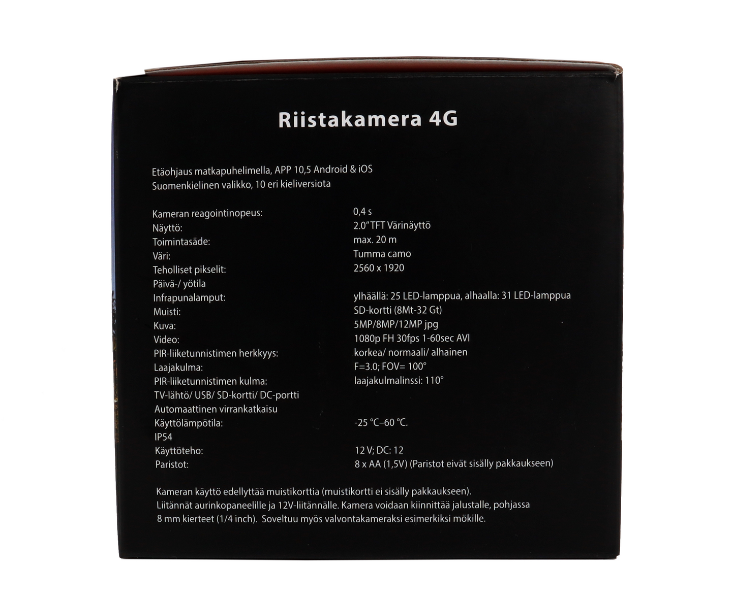 Retki riistakamera 4G
