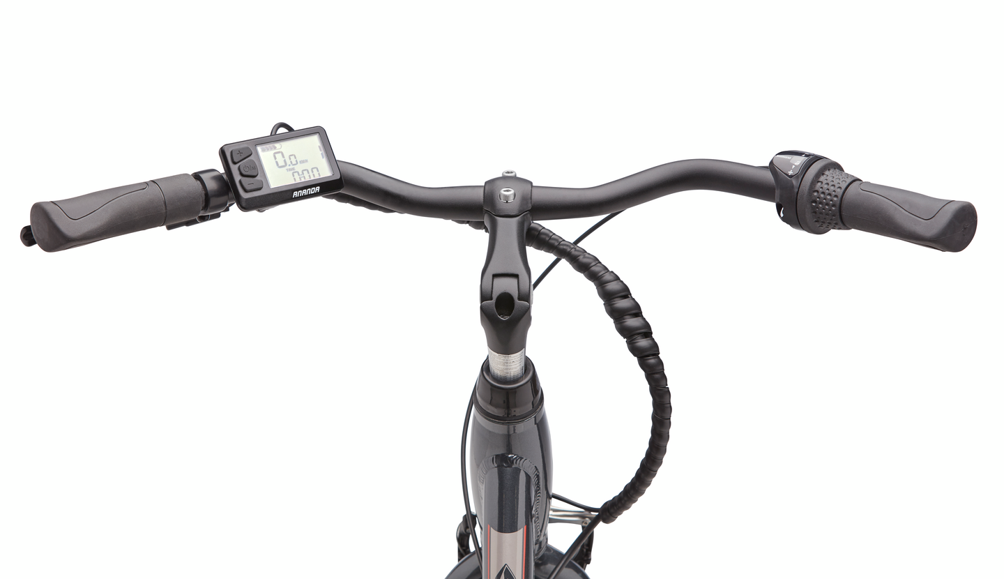 Madison E-Monaco 28'' 3-V 48cm sähköpyörä grafiitti