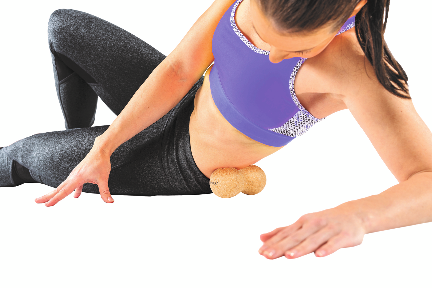 Gymstick Active Fascia -tuplakorkkipallo