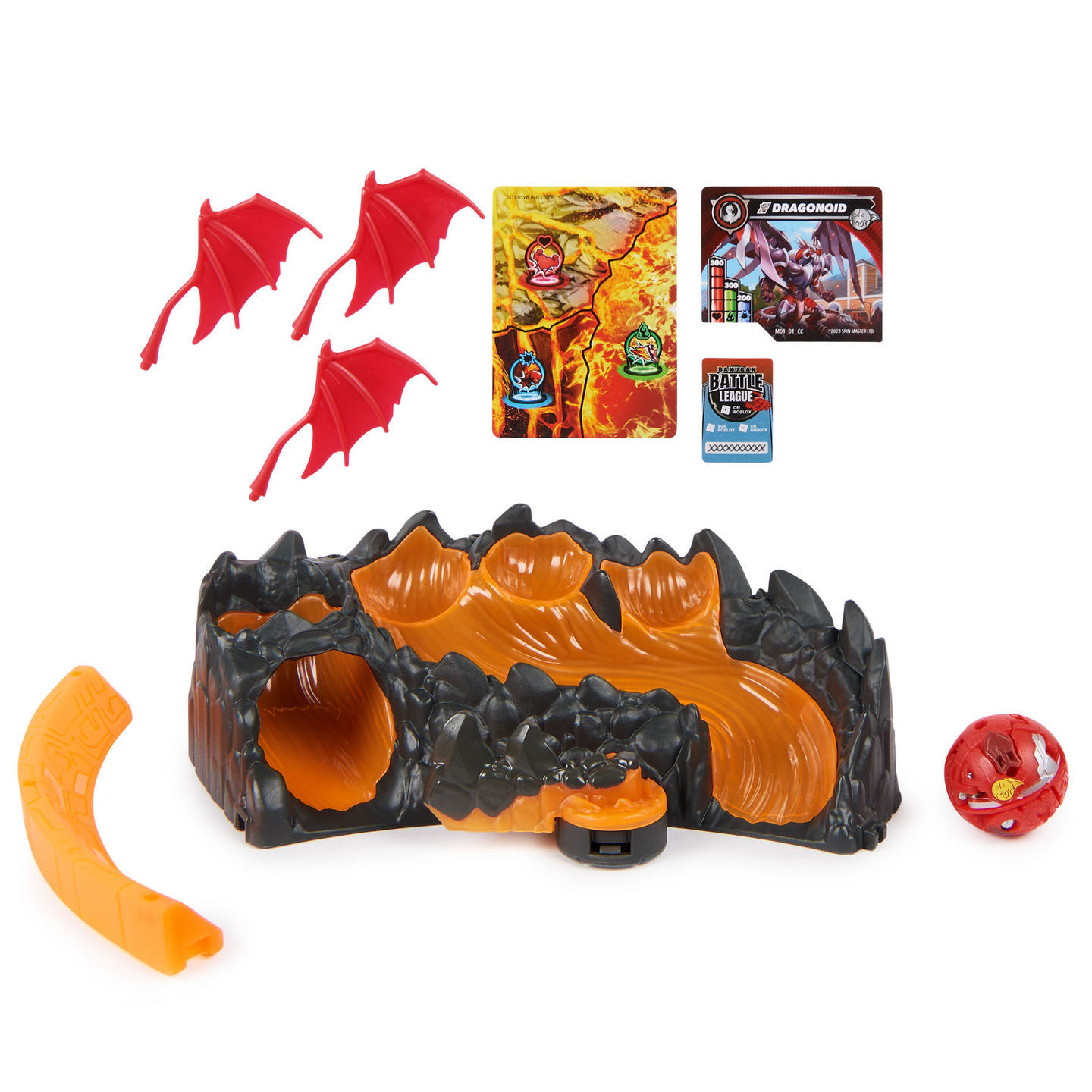 Bakugan 3.0 Harjoittelusetti, lajitelma