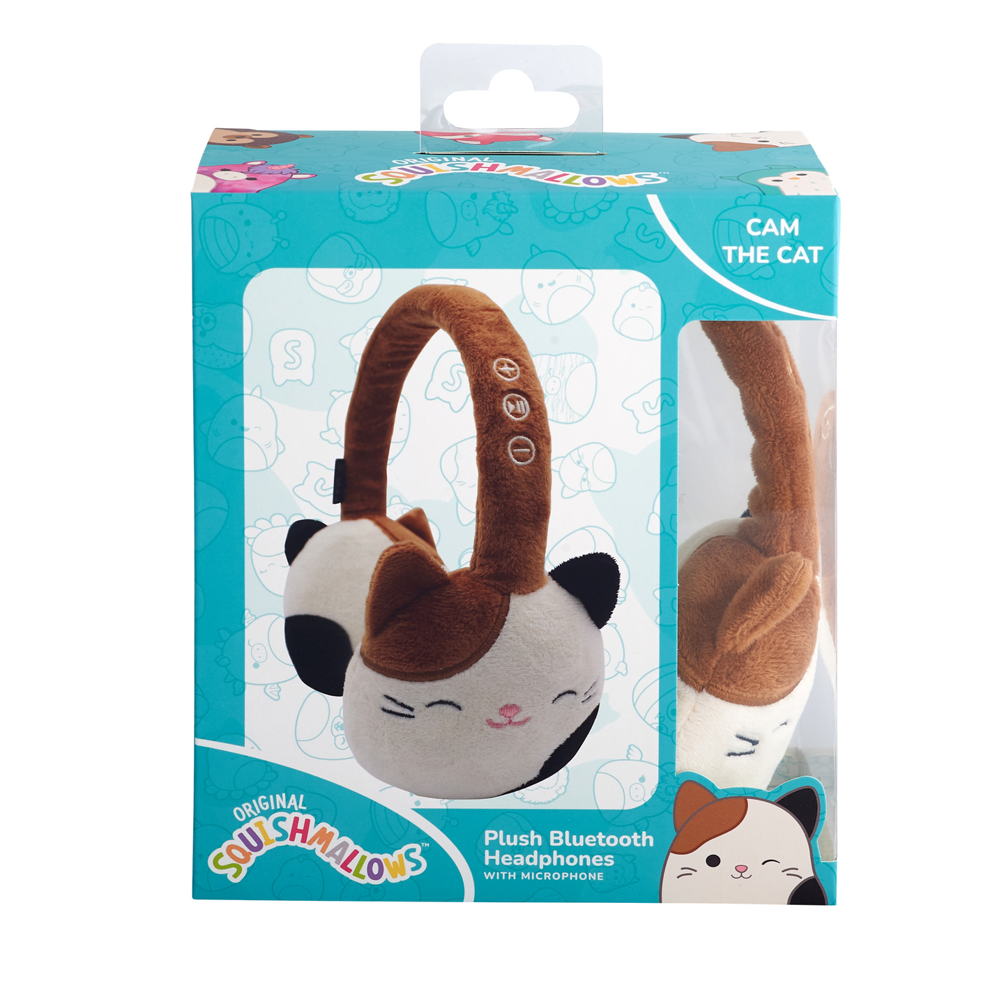 Squishmallows Cam The Cat -langattomat sankakuulokkeet