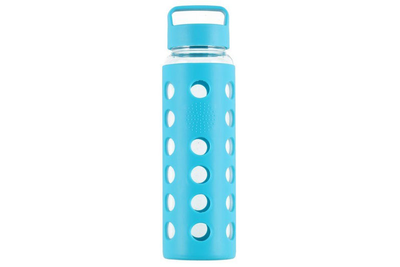 Atom Juomapullo lasia silikonikuori 630 ml lajitelma