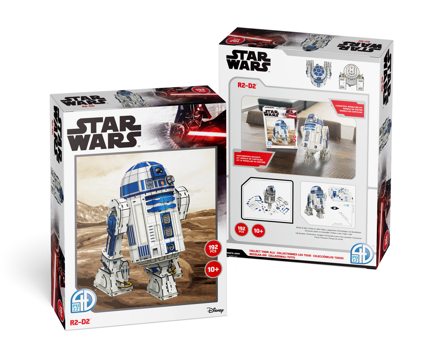 Star Wars R2D2 3D palapeli 310 palaa