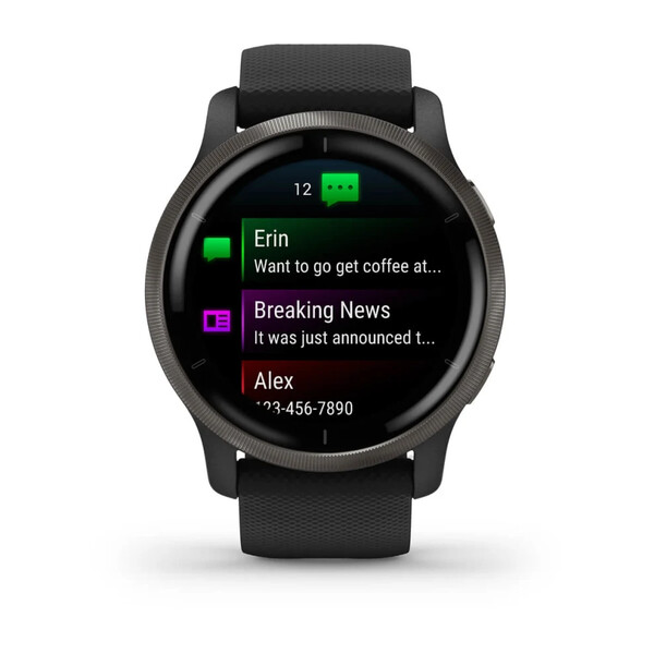 Garmin Venu 2 musta älykello