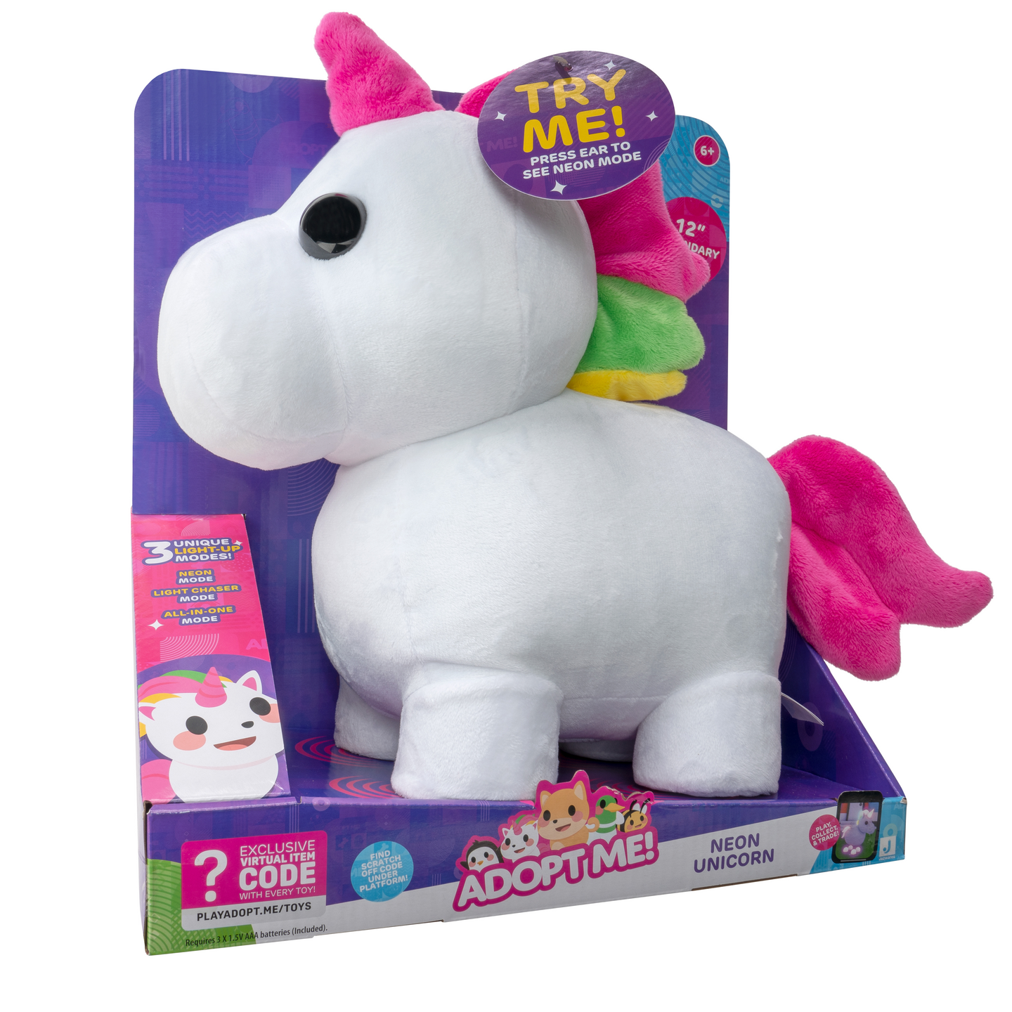 Adopt Me Mega Neon Unicorn 30 cm