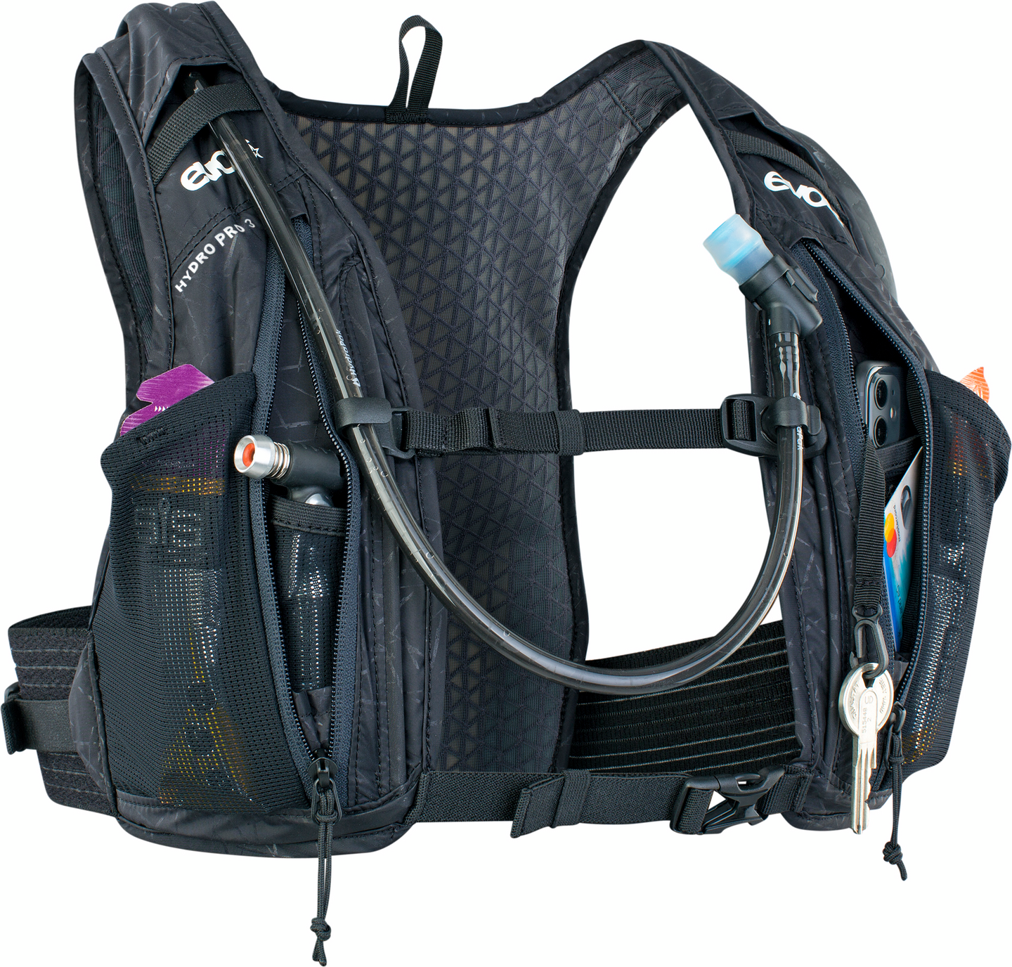 EVOC Hip Pack Pro juomaliivi 3L+1,5L  musta