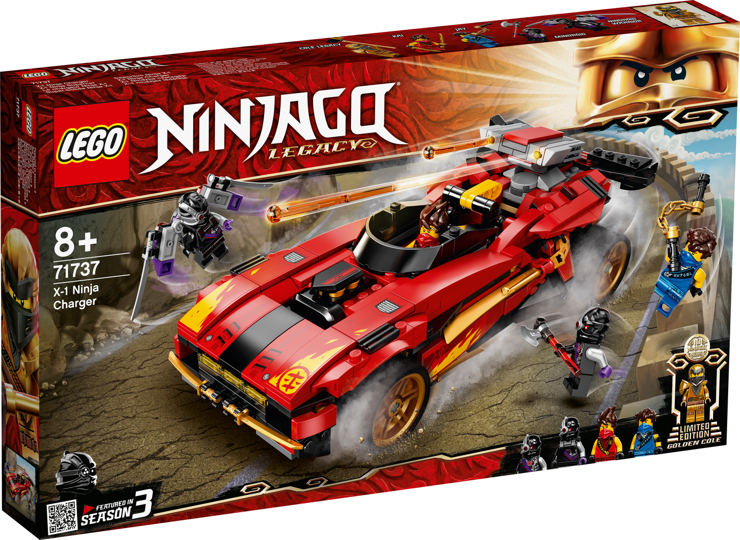 LEGO Ninjago 71737 Ninja-auto X-1