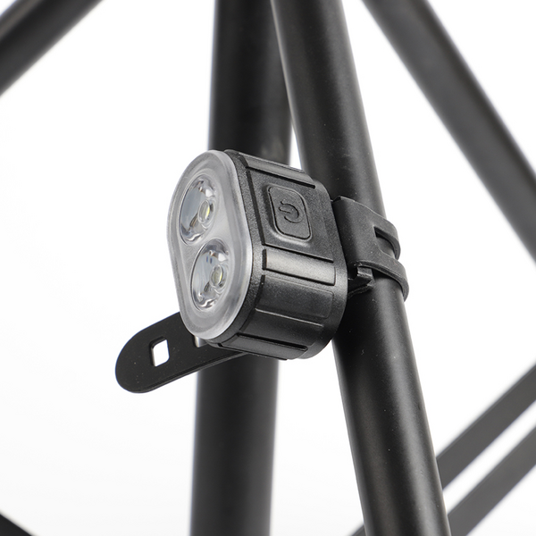 Atom polkupyörän valosetti ladattava ovaali 100lm