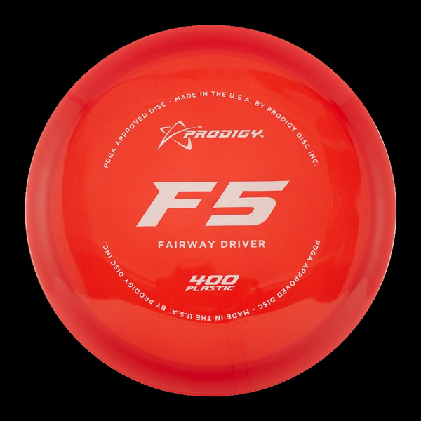 Prodigy F5 400 väylädraiveri frisbeegolfkiekko