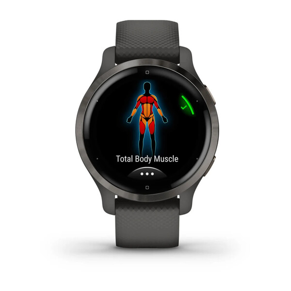 Garmin Venu 2S harmaa/musta älykello