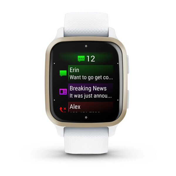 Garmin Venu SQ 2 valkoinen älykello