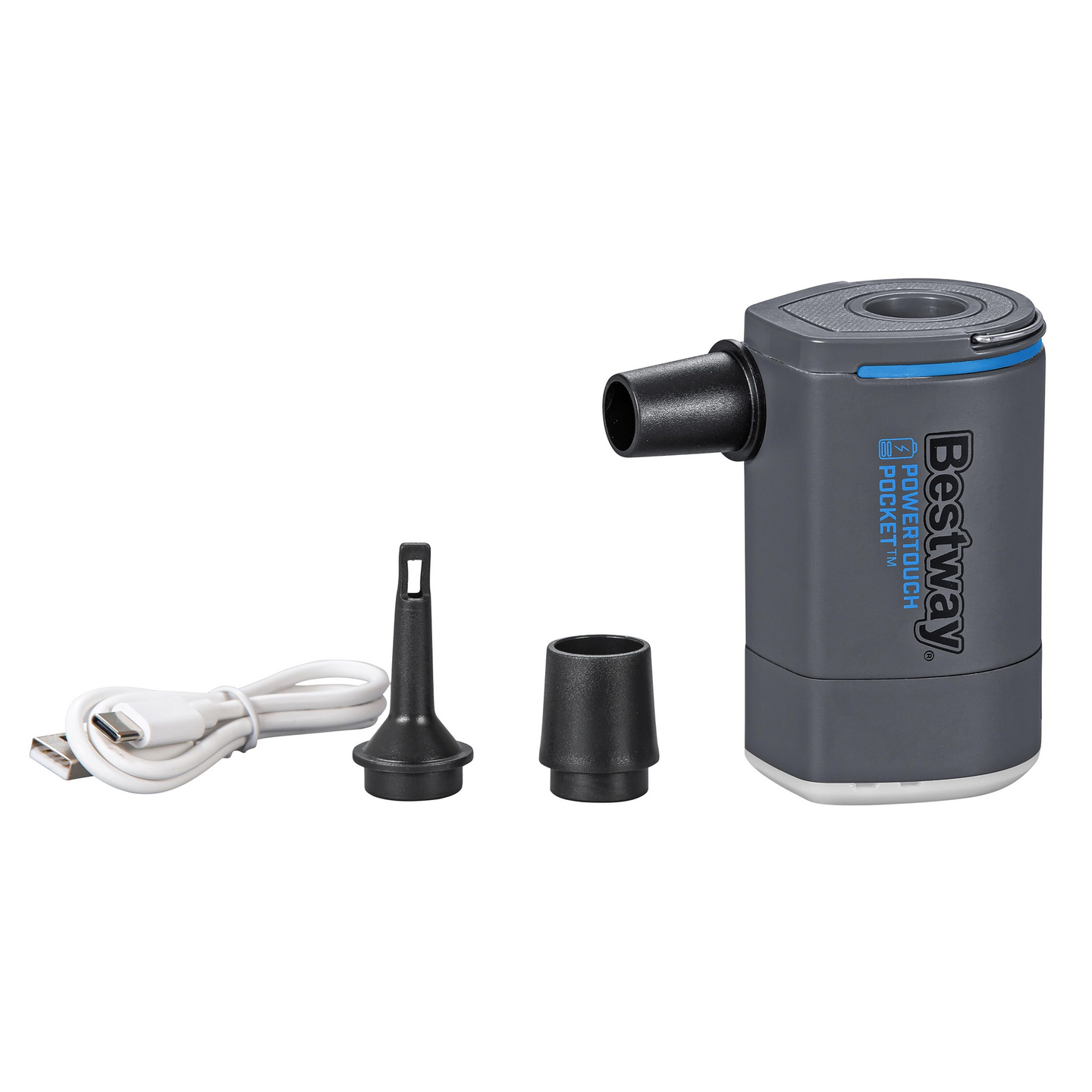 LADATTAVA SÄHKÖINEN POWERTOUCH POCKET™ -ILMAPUMPPU