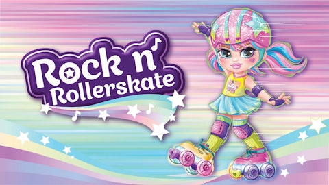 Rock N Rollerskate Rainbow Riley -  Rullaluistelu tyttö