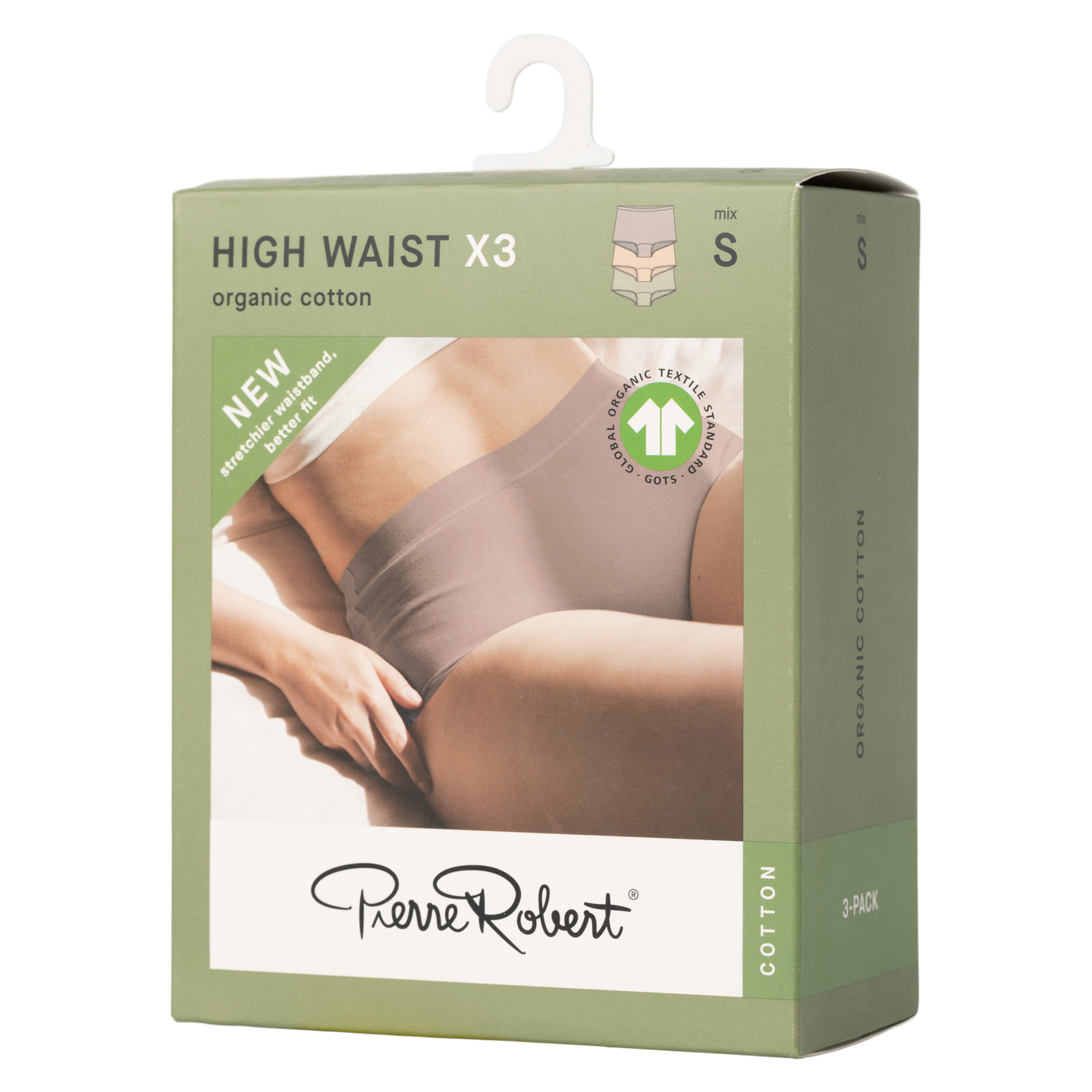 Pierre Robert HighWaist HU42 3kpl/pkt alushousut