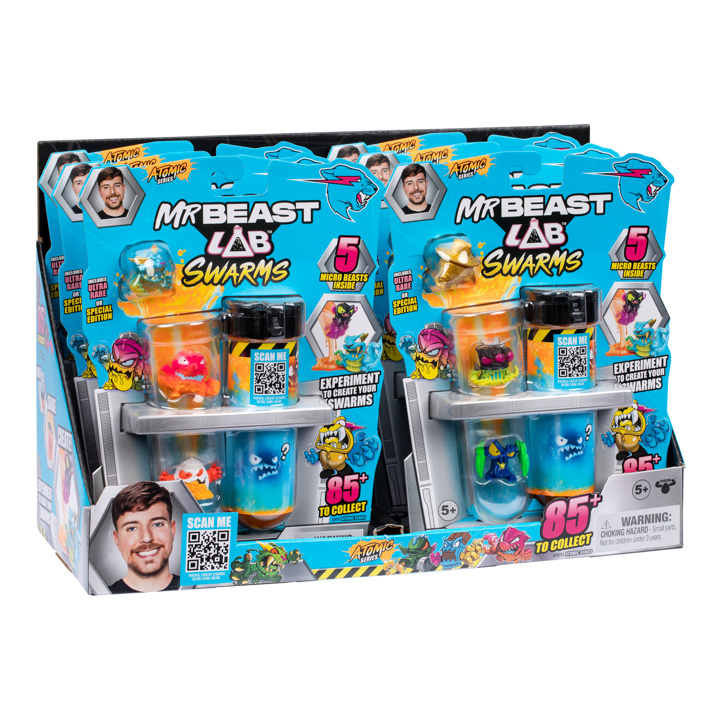 MrBeast Lab Swarms Atomic -hahmo 5 kpl