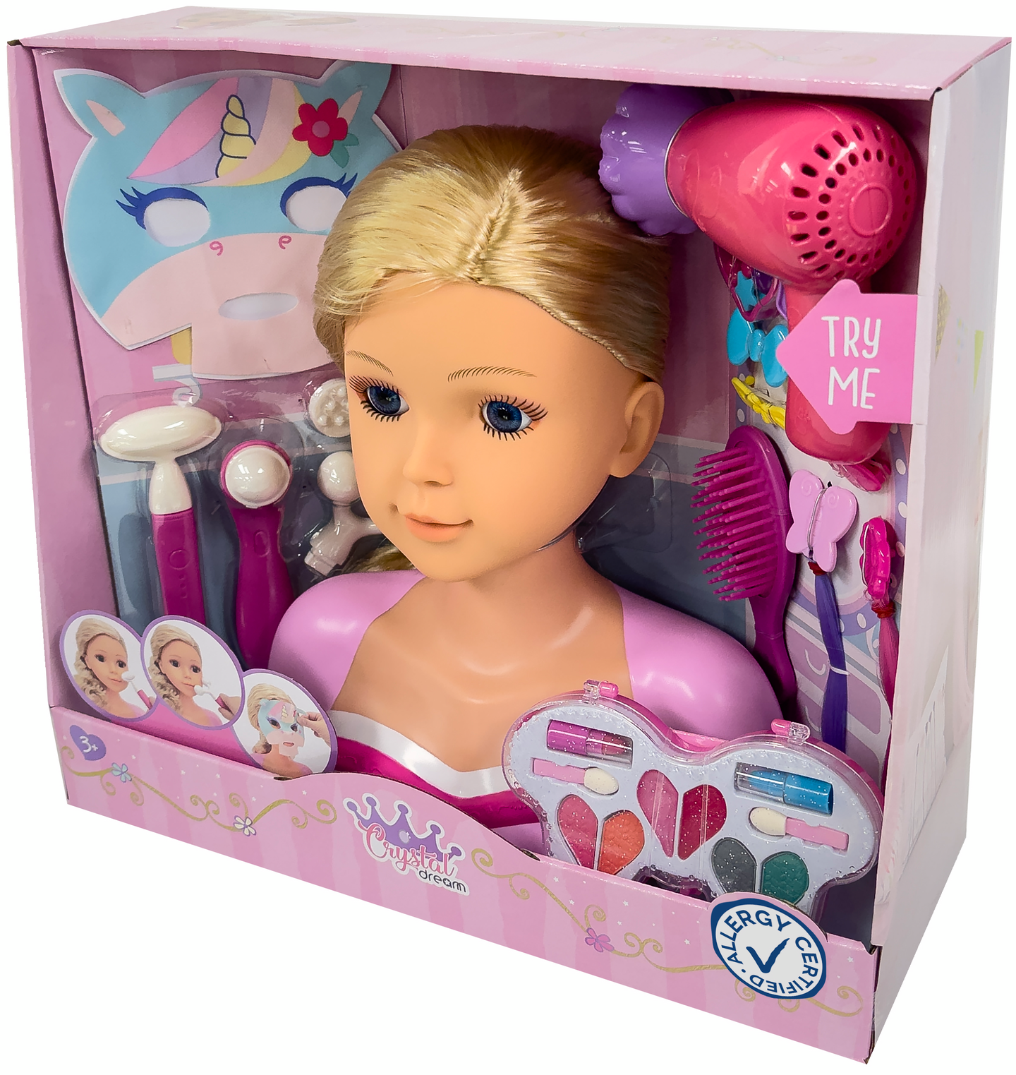 Styling Head kampauspää