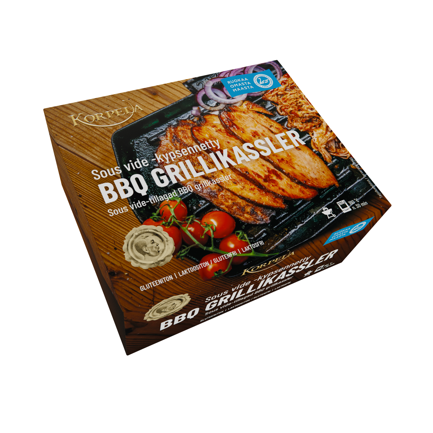 Korpela BBQ grillikasslerpala n. 700 g kypsä
