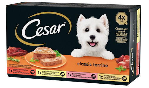 Cesar Classics Selection 4x150g mureke