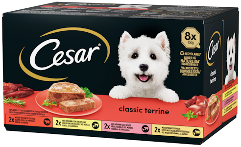 Cesar Classics Selection 8x150g mureke