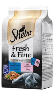 Sheba Fresh&Fine 6x50g Kalalajitelma hyytelössä MSC