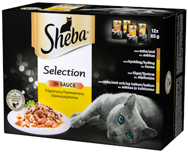 Sheba Select Slices Siipikarjalajitelma 12x85g