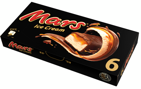 Mars jäätelöpatukka 6kpl/240g 297ml pa