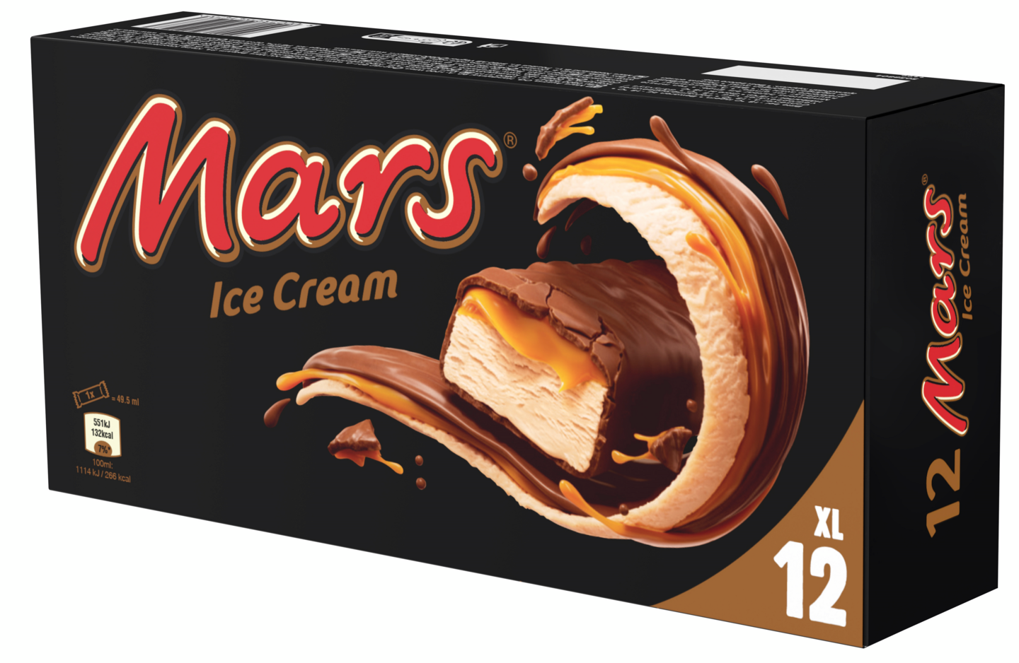Mars jäätelöpatukka 12kpl/480g 594ml pa