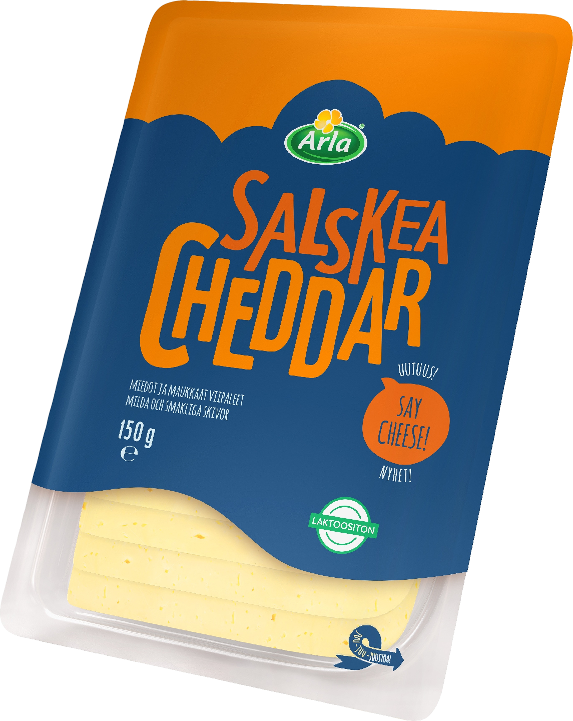 Arla Salskea cheddar viipale 150g