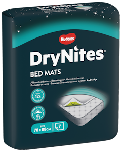 Huggies sängynsuoja 7kpl Drynites BedMats