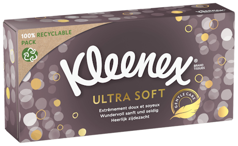 Kleenex Ultra Soft nenäliina box 64kpl