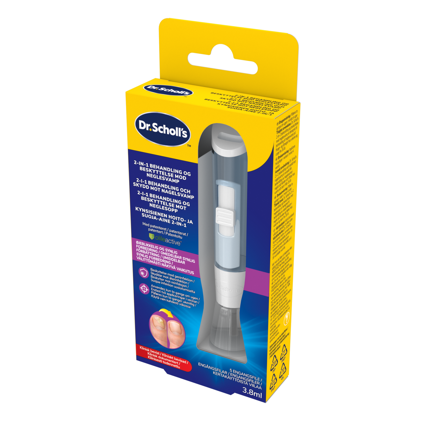 Scholl kynsisienen hoitoaine 3,8ml