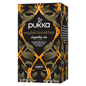 Pukka musta tee 20ps Elegant English Breakfast luomu