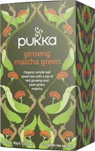 Pukka 20x1,5g Gins matcha green tee