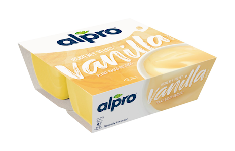 Alpro soijavanukas 4x125g vanilja