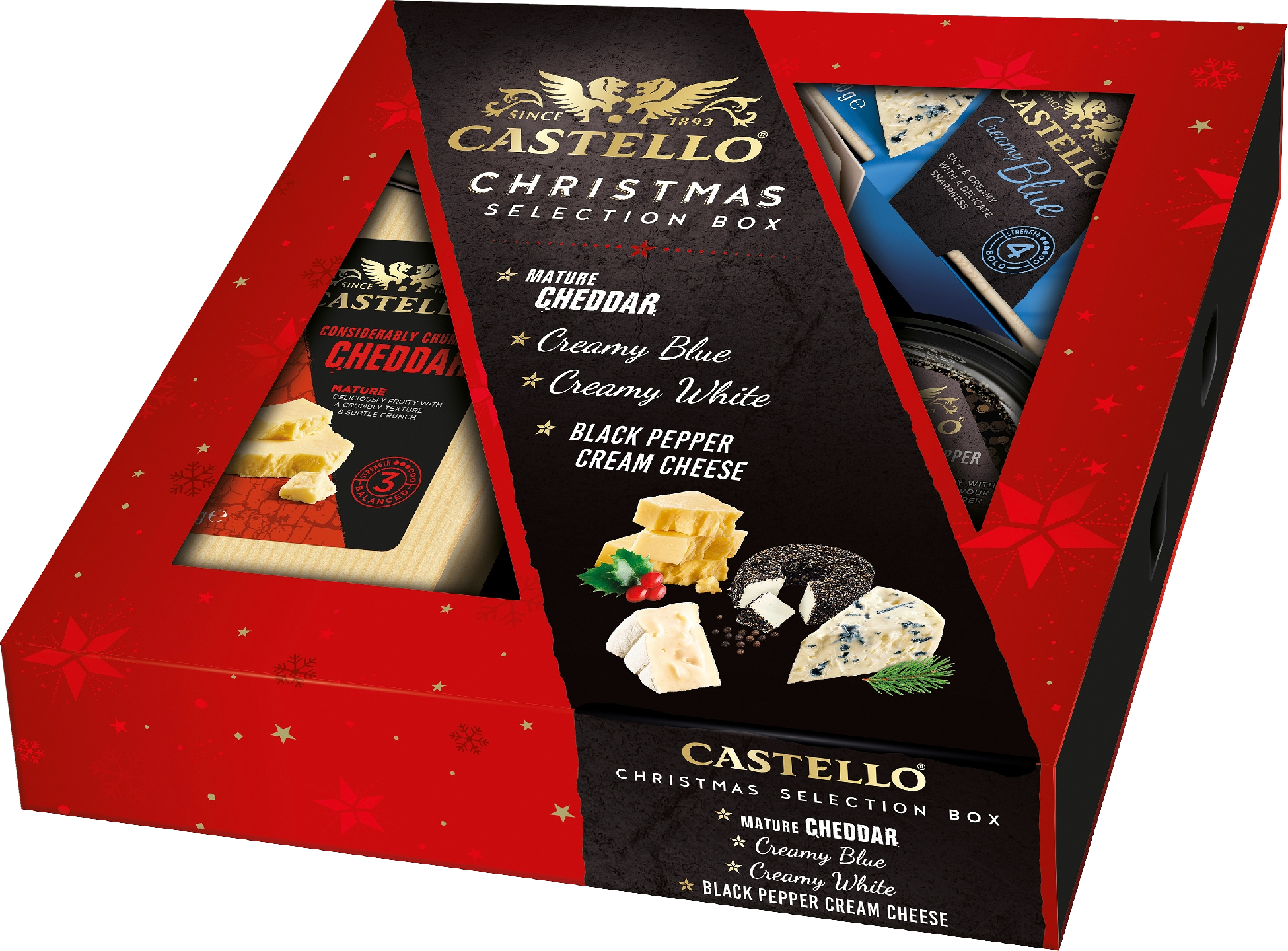 Castello juustolahjapakkaus 625 g