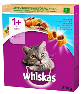 Whiskas 1+ Tonnikalaa 800g