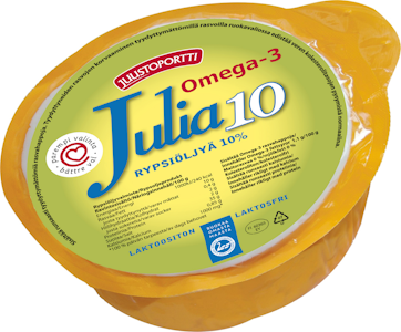 Juustoportti Julia rypsiöljyvalmiste 10 % 410 g