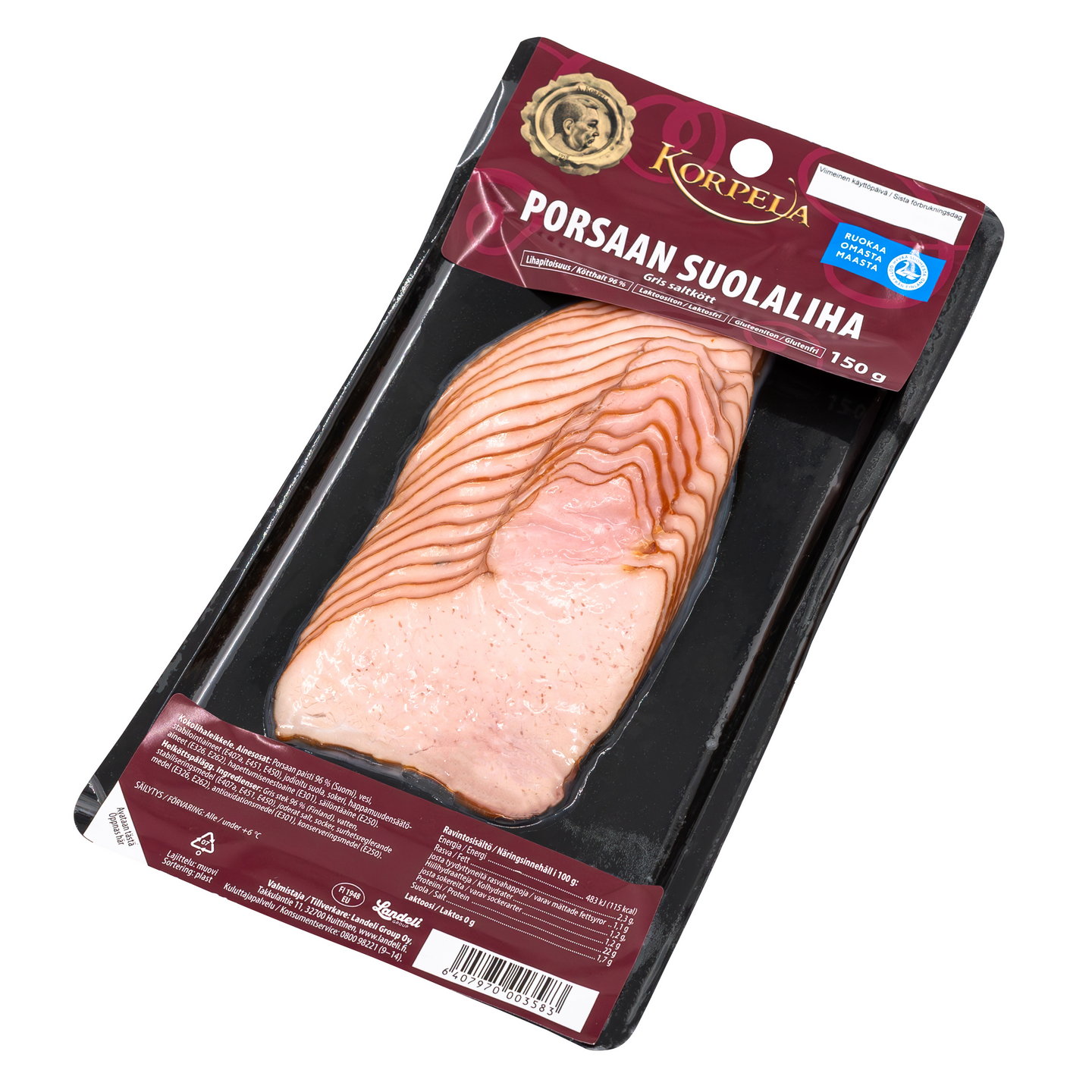 Korpela Porsaan suolaliha 150g