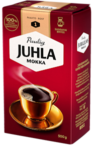 Juhla Mokka kahvi 500g suodatinjauhatus