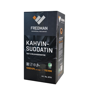 Fredman kahvinsuodatin 110mm 1000kpl