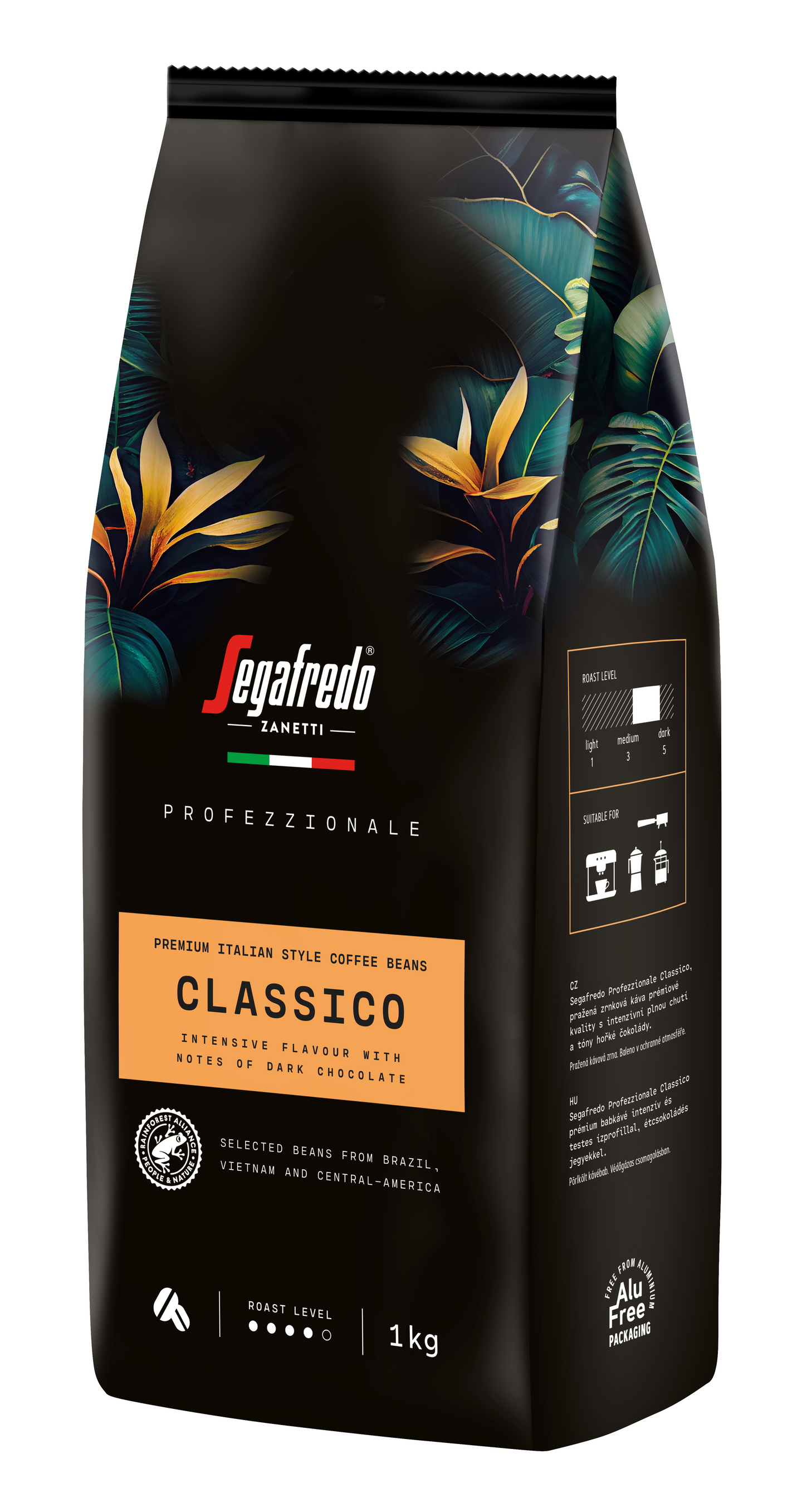 Segafredo Profezzionale Espresso papu RFA 1kg