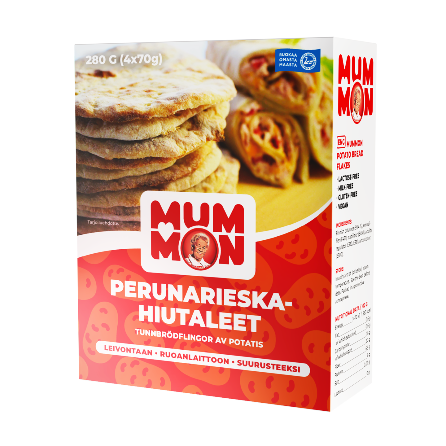 Mummon perunarieskahiutaleet 280 g