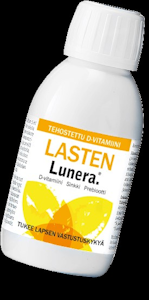 Lunera LastenLunera D-vitamiini Sinkki Prebiootti 150ml