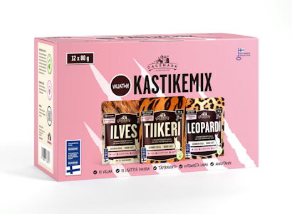 Dagsmark kastikemix kissoille 12x80g