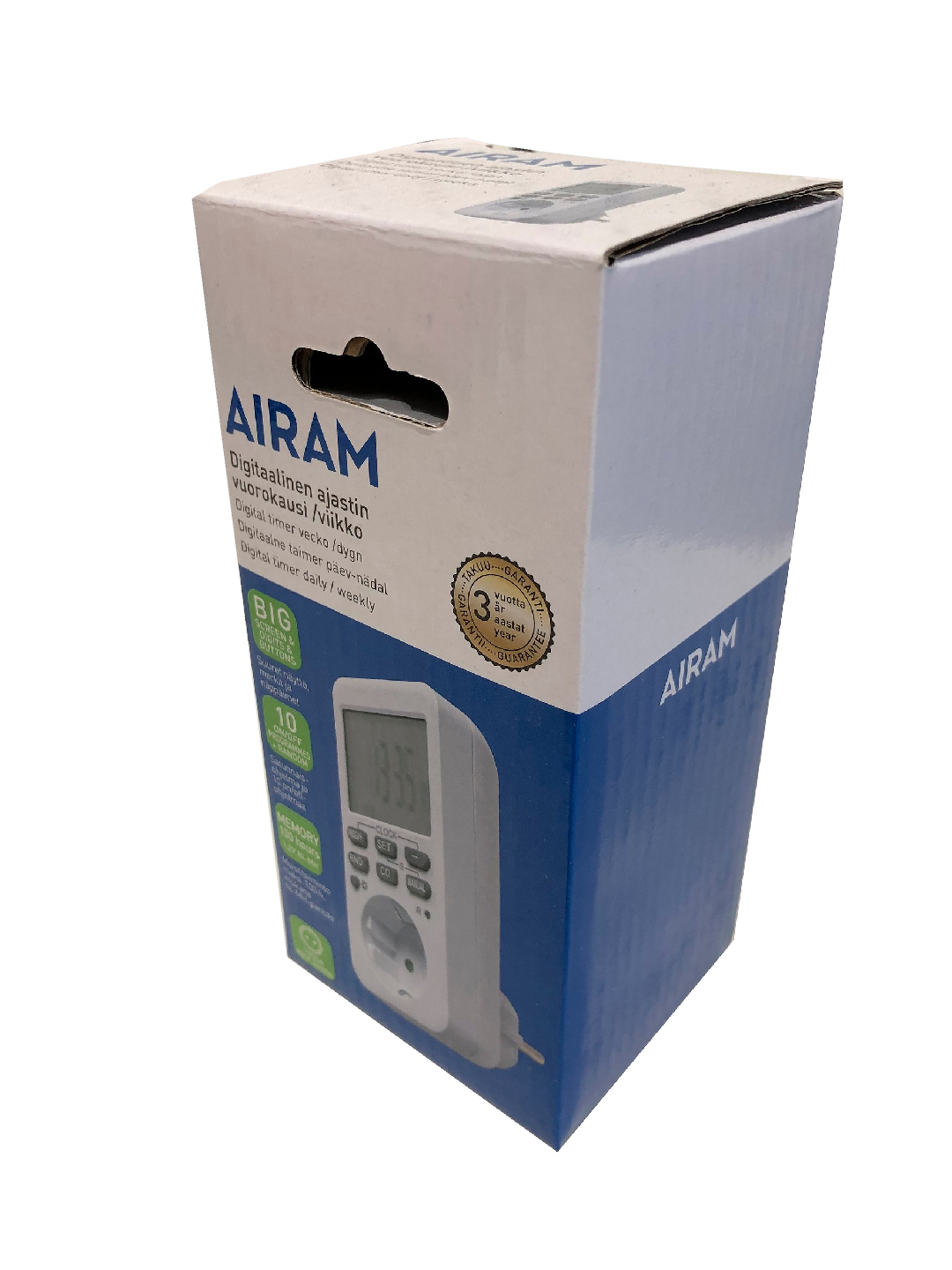 Airam DIGITAALINEN AJASTIN VRK/VKO IP20