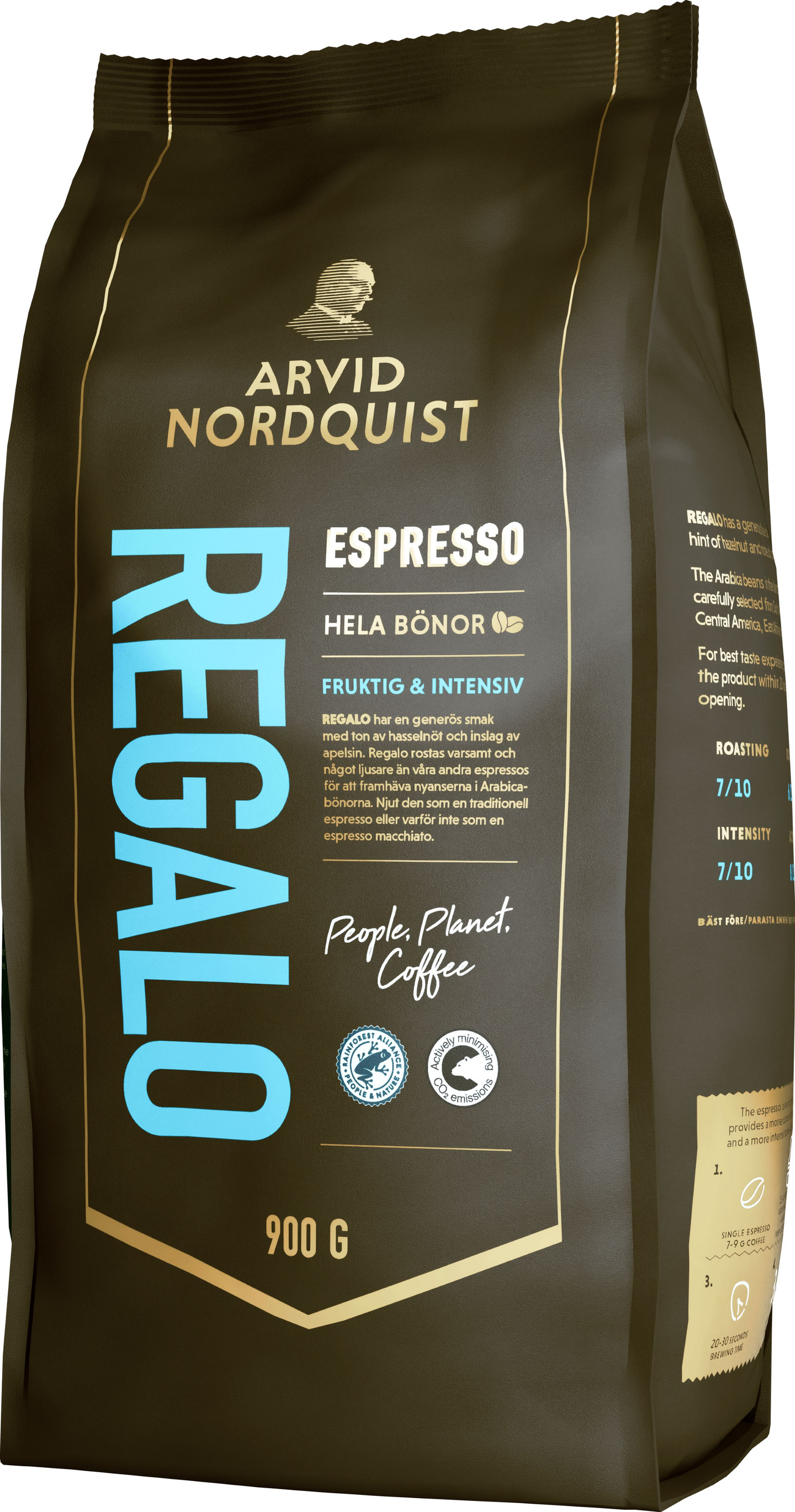Arvid Nordquist Espresso 900g Regalo pavut
